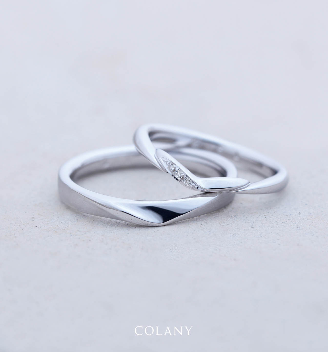 Sweet Candy セットリング 婚約指輪 結婚指輪ブランド Colany コラニー